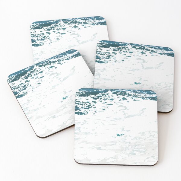 Item preview, Blue Ocean Waves Mouse Pad designed and sold by Cloverfoxxo.