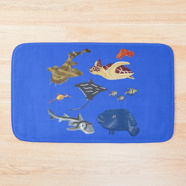 Item preview, Shelly Beach Locals - Cabbage Tree Bay - Australian Marine Life  designed and sold by mume studio.