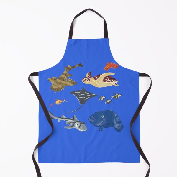 Item preview, Shelly Beach Locals - Cabbage Tree Bay - Australian Marine Life designed and sold by mume studio.