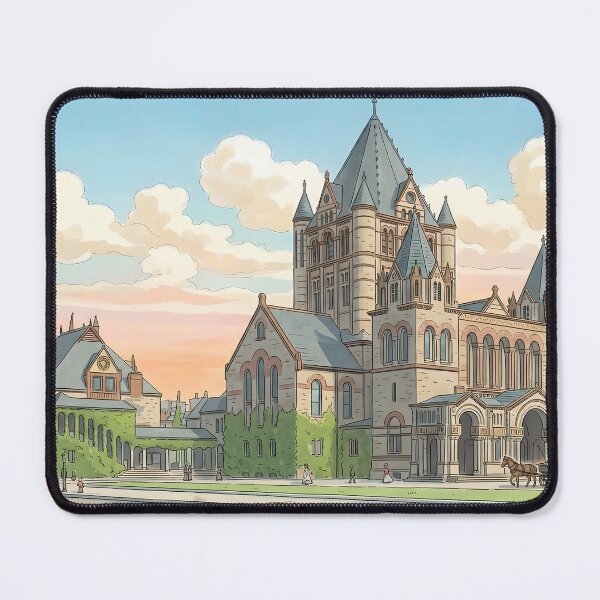 Item preview, Trinity Church Boston Architecture - Sunset Scene designed and sold by NeowArtStudio.