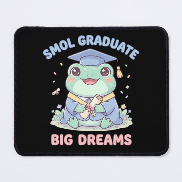 Item preview, Smol Graduate Big Dreams Cute Frog Graduation Kawaii Aesthetic designed and sold by Im-Ara.