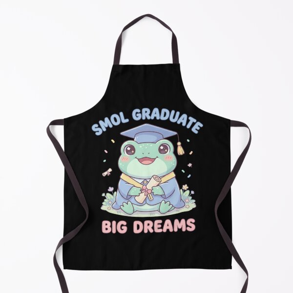 Item preview, Smol Graduate Big Dreams Cute Frog Graduation Kawaii Aesthetic designed and sold by Im-Ara.
