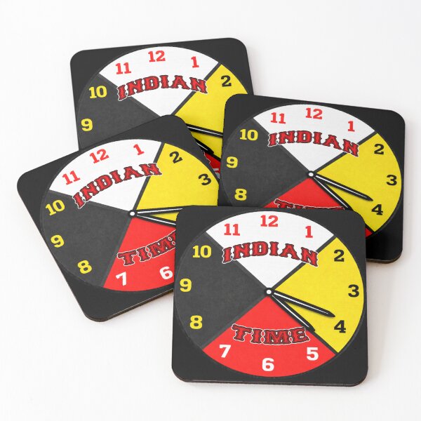 Item preview, Indian Time Clock Color Wheel Humor Design designed and sold by SeriouslyArtistical.