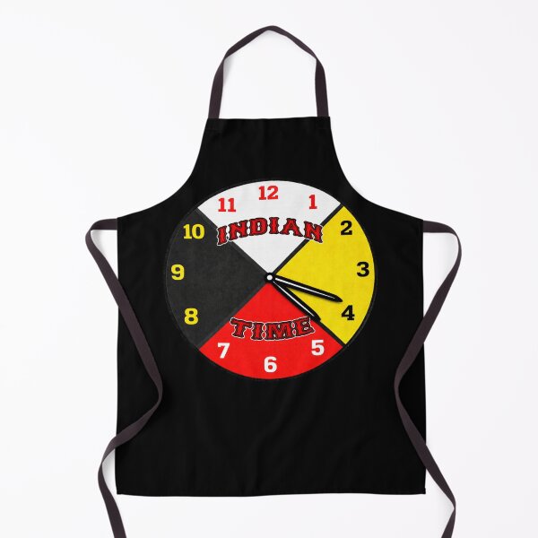 Item preview, Indian Time Clock Color Wheel Humor Design designed and sold by SeriouslyArtistical.