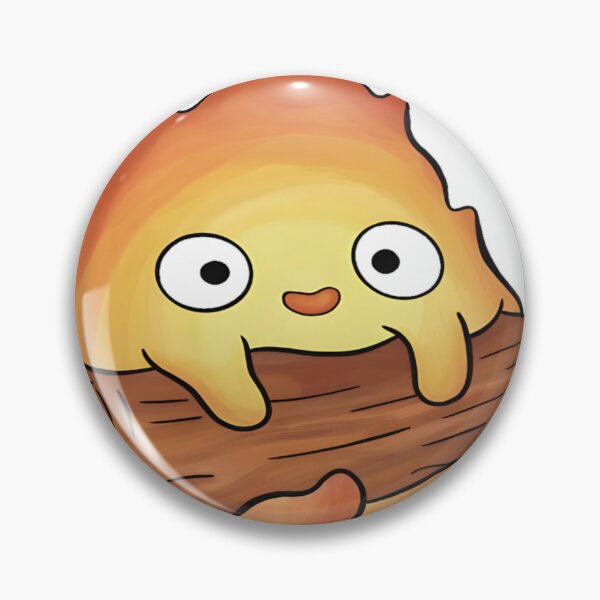 Item preview, Calcifer Sticker designed and sold by Cloverfoxxo.
