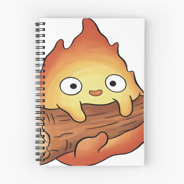 Item preview, Calcifer Sticker designed and sold by Cloverfoxxo.