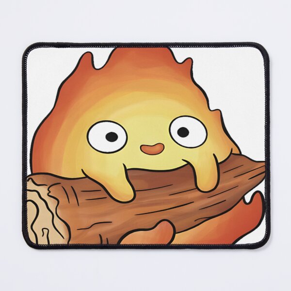 Item preview, Calcifer Sticker designed and sold by Cloverfoxxo.