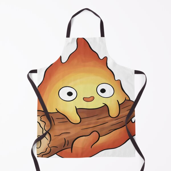 Item preview, Calcifer Sticker designed and sold by Cloverfoxxo.