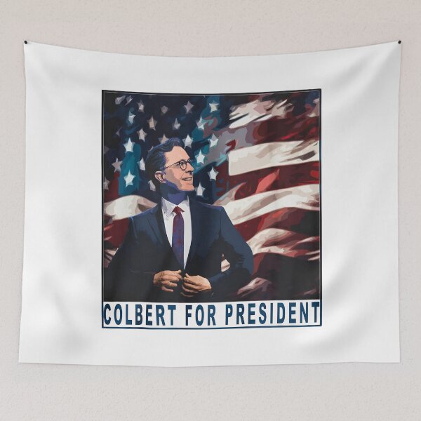 Item preview, Stephen Colbert For President, Political Satire designed and sold by SilviCarry.