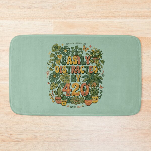 Item preview, Easily Distracted by 420 – Chill Humor Design, Relax Lifestyle  designed and sold by Im-Ara.
