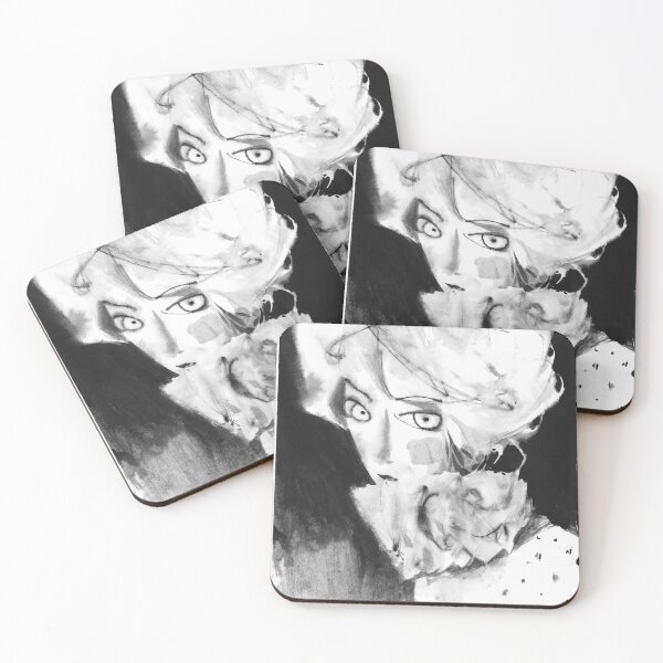 Item preview, Haunted Gaze – Abstract Ink Portrait designed and sold by KatyaPutilina.