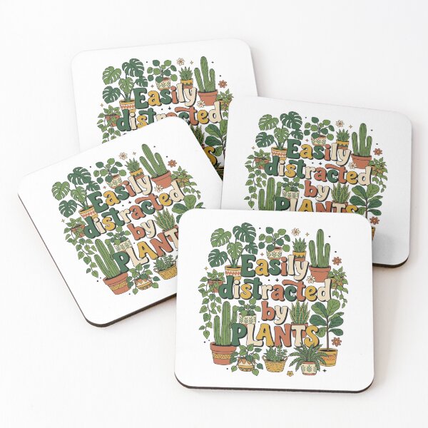Item preview, Easily Distracted by Plants – Indoor Plant Lover, Plant Mom, Plant Dad designed and sold by Im-Ara.