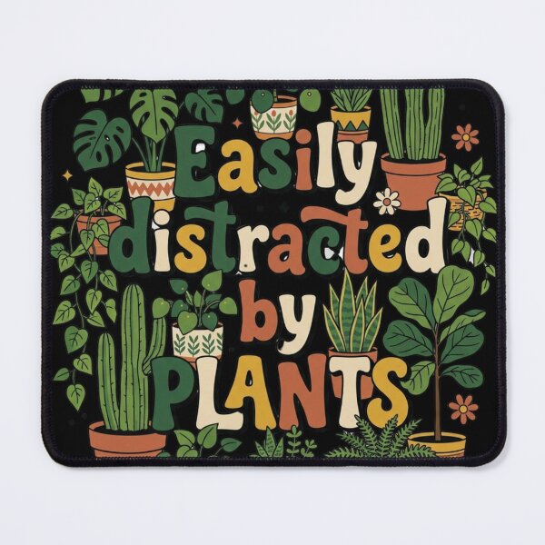 Item preview, Easily Distracted by Plants – Indoor Plant Lover, Plant Mom, Plant Dad designed and sold by Im-Ara.