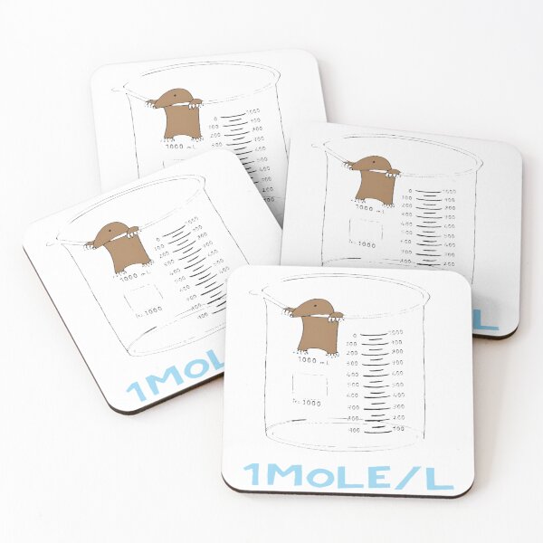 Item preview, Chemistry 1 Mole per Litre for Mole or Avogadro's Day Essential T-Shirt designed and sold by Cloverfoxxo.