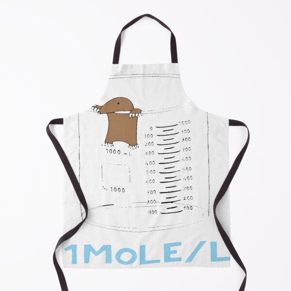 Item preview, Chemistry 1 Mole per Litre for Mole or Avogadro's Day Essential T-Shirt designed and sold by Cloverfoxxo.