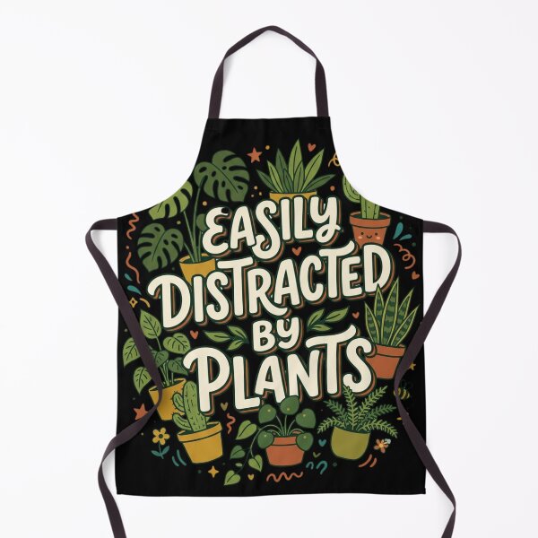 Item preview, Easily Distracted by Plants – Funny Plant Lover, Plant Mom, Plant Dad designed and sold by Im-Ara.