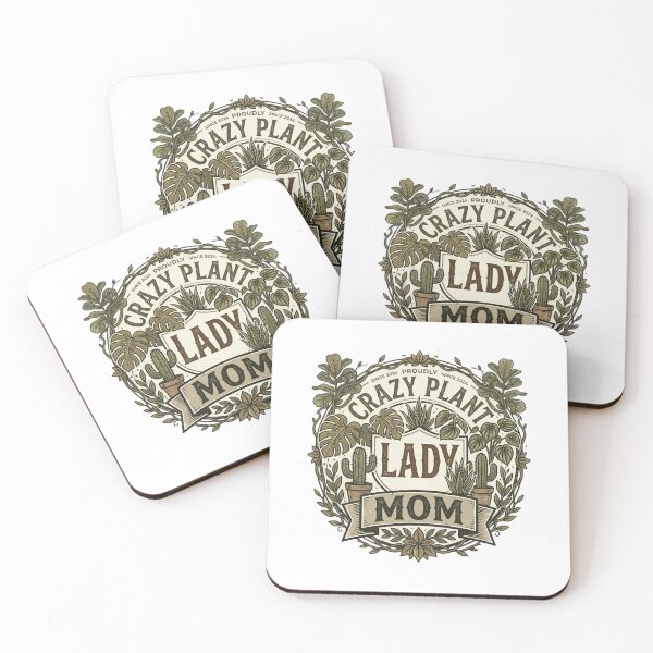 Item preview, Crazy Plant Lady Mom – Proudly Best Plant Mom Ever, Funny Gardening designed and sold by Im-Ara.