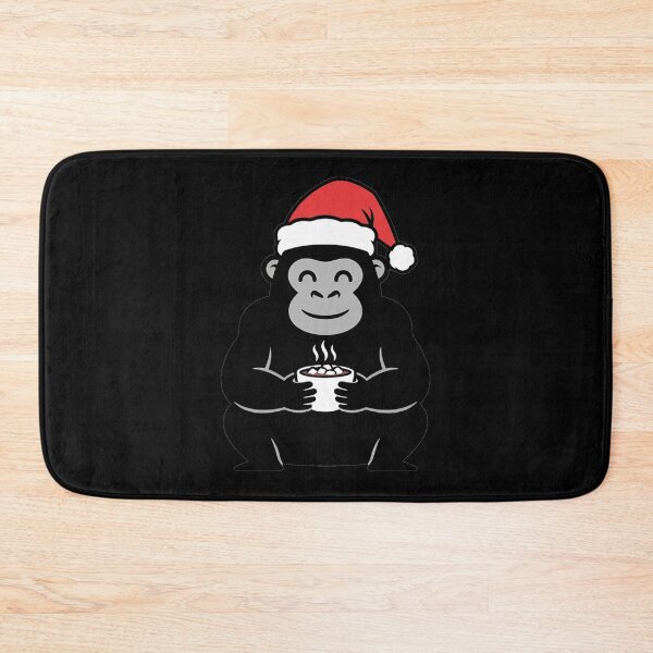 Item preview, Festive Christmas Gorilla Drinking Hot Cocoa designed and sold by k3rstman1.