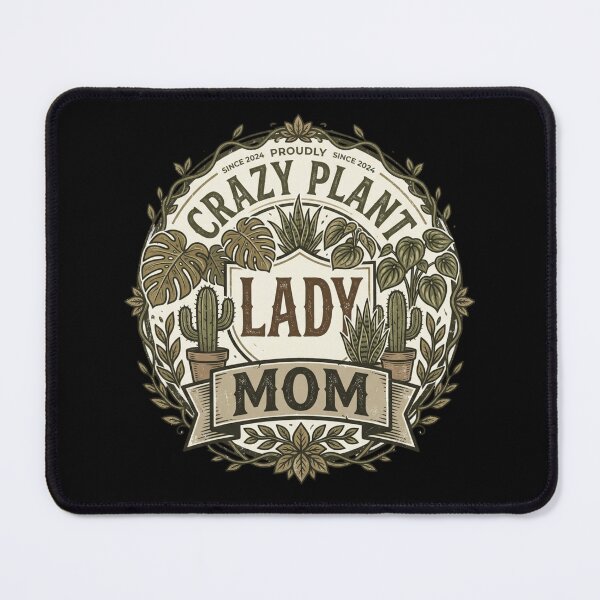 Item preview, Crazy Plant Lady Mom – Best Plant Mom Ever, Funny Gardening designed and sold by Im-Ara.