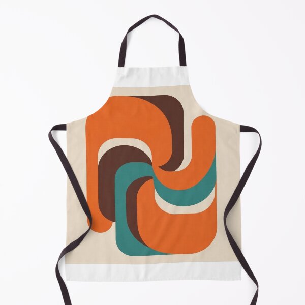 Item preview, Retro Flow in orange and turquoise designed and sold by Ozzy-G.