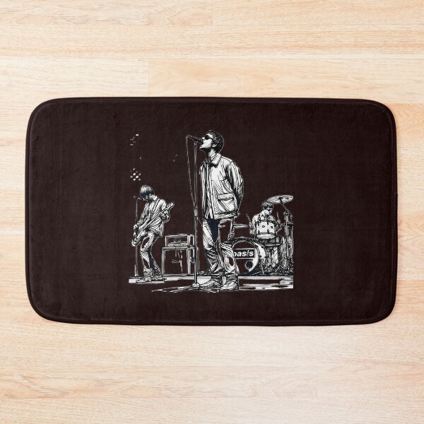 Item preview, Minimalist Line Art Of Oasis-Performing Britpop Band designed and sold by Black-Montana.