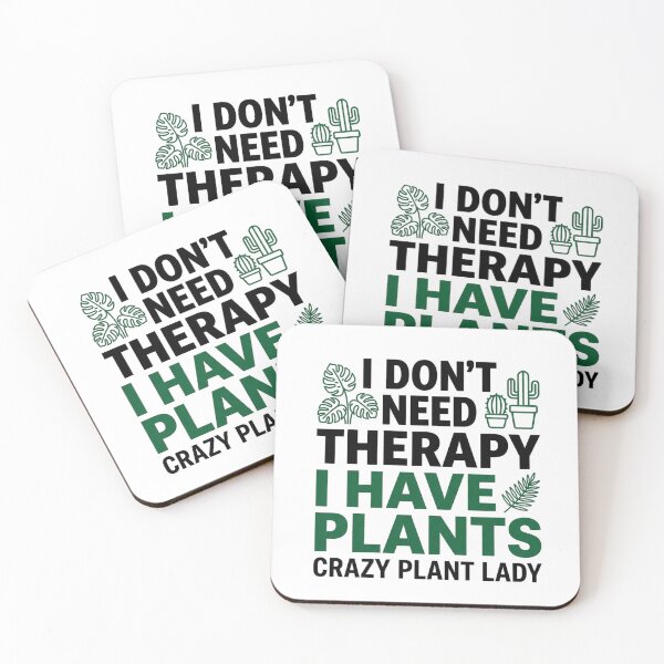 Item preview, Crazy Plant Lady – I Don’t Need Therapy I Have Plants Funny designed and sold by Im-Ara.
