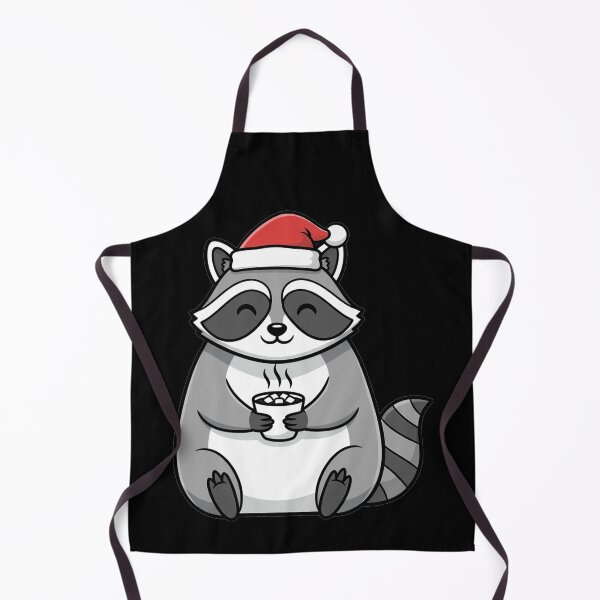 Item preview, Cozy Christmas Raccoon Drinking Hot Chocolate designed and sold by k3rstman1.