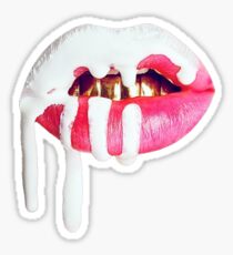 kylie cosmetics lip logo Sticker