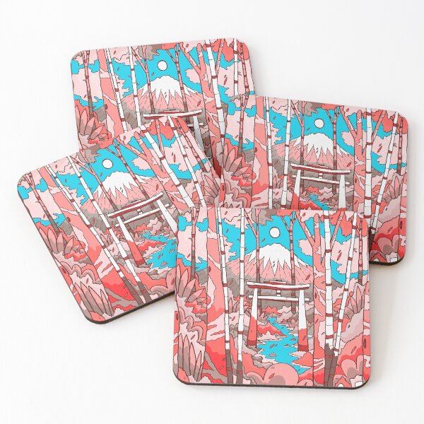 Item preview, Blossom red forest designed and sold by Swadeillustrations.