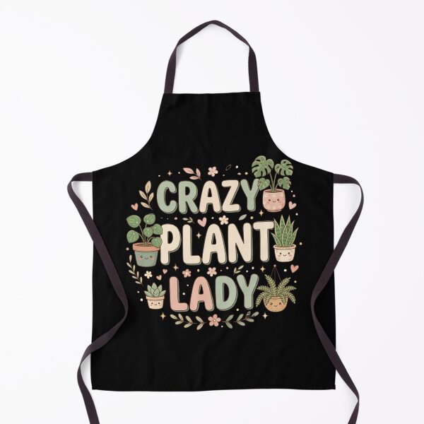 Item preview, Crazy Plant Lady – Cute Plant Mom Aesthetic, Cottagecore Plant Lover designed and sold by Im-Ara.