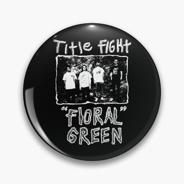 Item preview, Title Fight Floral Green Promo  designed and sold by abdallatigle.