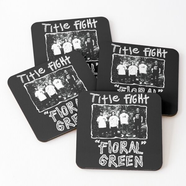 Item preview, Title Fight Floral Green Promo  designed and sold by abdallatigle.