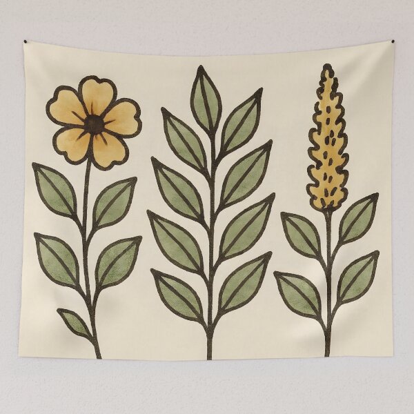 Item preview, Vintage Plants designed and sold by GraphicsClub.