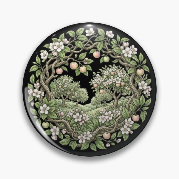 Item preview, Spring Apple Orchard Blossom Mandala designed and sold by MoonSoul Studio.