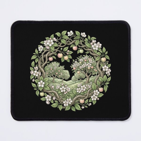 Item preview, Spring Apple Orchard Blossom Mandala designed and sold by MoonSoul Studio.