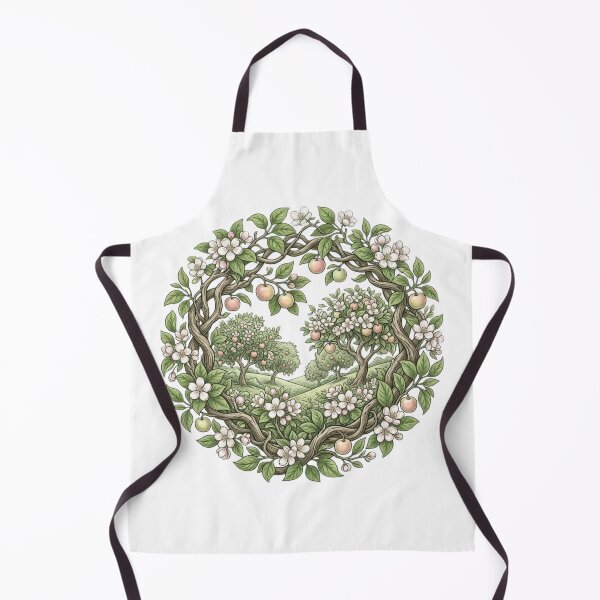 Item preview, Spring Apple Orchard Blossom Mandala designed and sold by MoonSoul Studio.