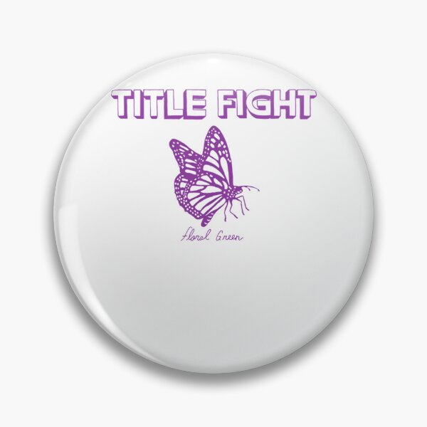 Item preview, Title Fight Floral Green Butterfly  designed and sold by CreateFashion.