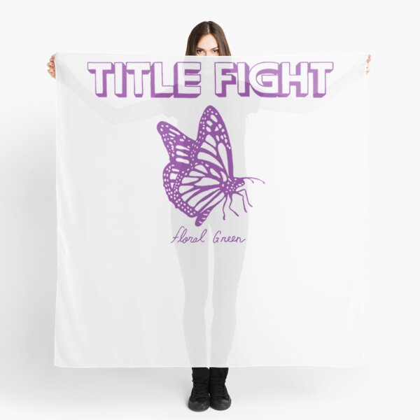 Item preview, Title Fight Floral Green Butterfly  designed and sold by CreateFashion.
