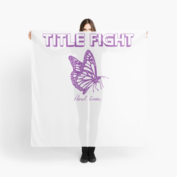 Item preview, Title Fight Floral Green Butterfly designed and sold by CreateFashion.