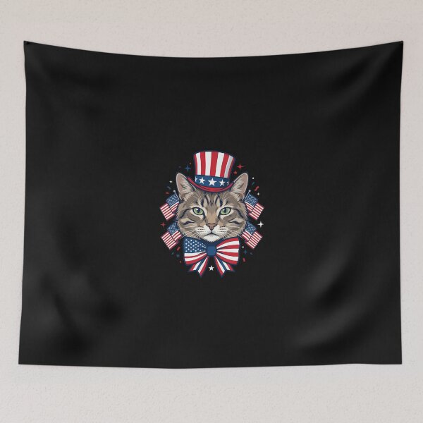 Item preview, 250 Years Cat Uncle Sam designed and sold by Imalyanmani.