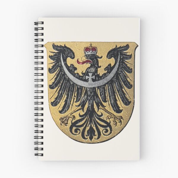 Item preview, Coat of Arms of Silesia Black Eagle on Gold Prussian Province designed and sold by BestVarieties.