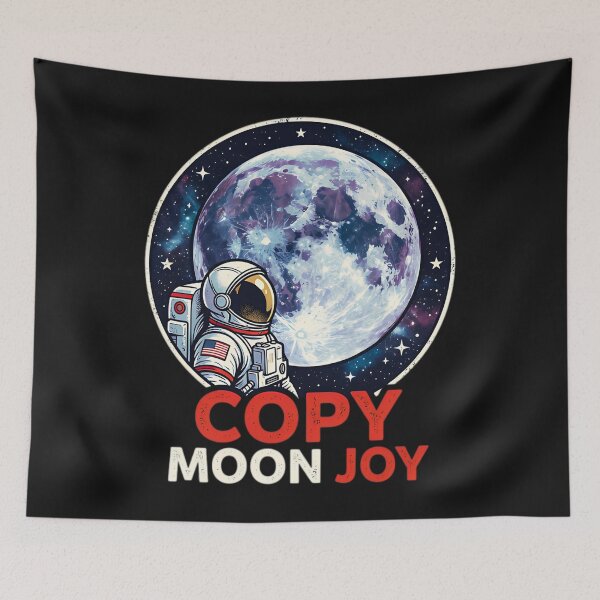 Item preview,  Copy Moon Joy, Artemis II, Astro Space, Moon Joy, Humanity Returns to the Moon, Moon Joy designed and sold by StickLoveFamily.