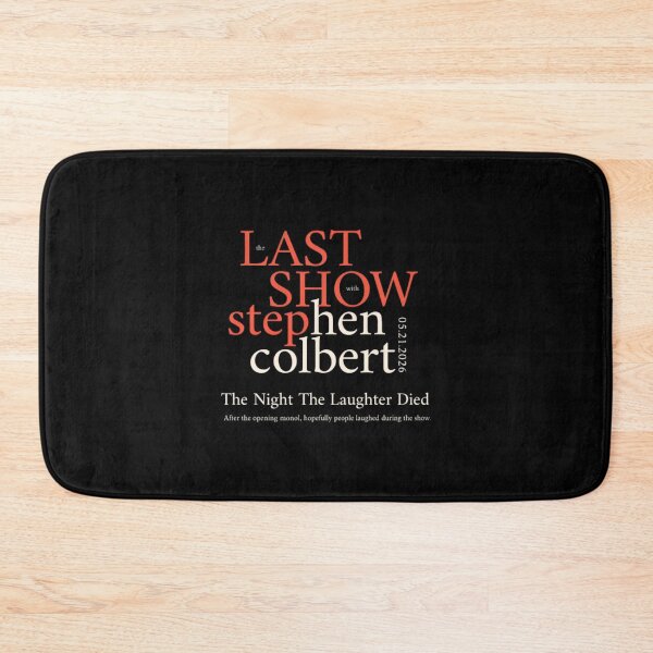Item preview, The Last Show With Stephen Colbert 2026 designed and sold by SilviCarry.