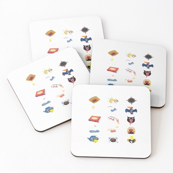 Item preview, 15 Fears Risograph Icons iPhone Case designed and sold by Cloverfoxxo.