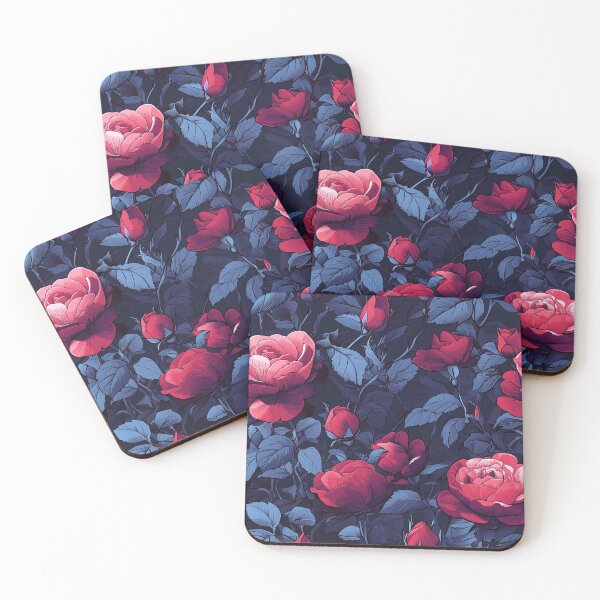 Item preview, Minimalistic Rose Floral  - Birth Flower Pattern  - Gifts For Girls designed and sold by RoyalStarsPatts.
