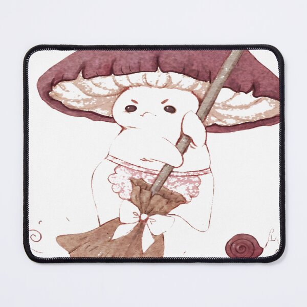 Item preview, Angy mushroom does not like to clean Sticker designed and sold by Cloverfoxxo.