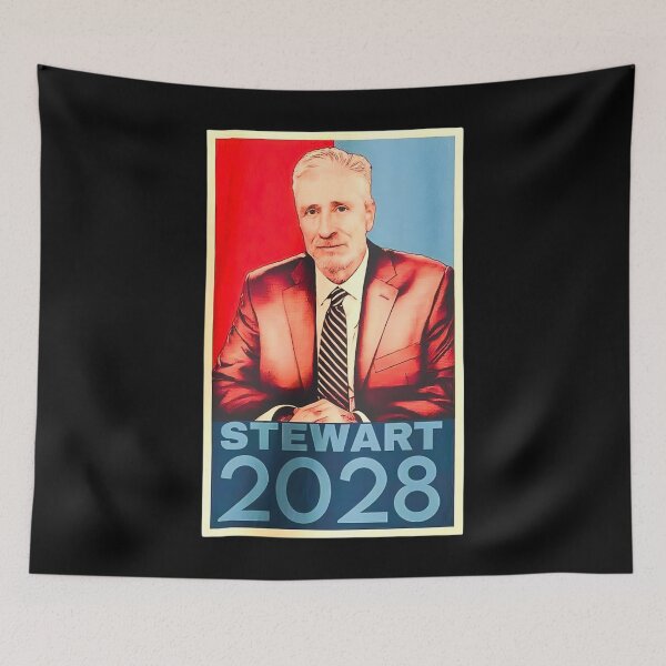 Item preview, Jon Stewart for President 2028 designed and sold by SilviCarry.