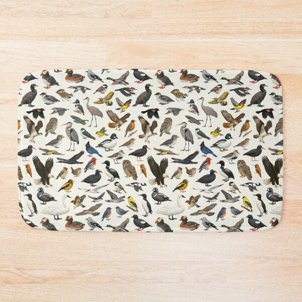 Item preview, Birds of the Pacific Northwest Retro Wildlife Chart designed and sold by kakarikihill.