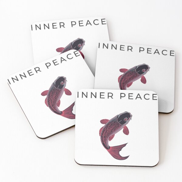 Item preview, Zen Cyber-Koi - Minimalist Japanese Fluid Art designed and sold by Brownpants.