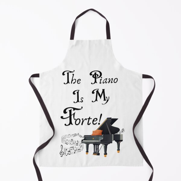 Item preview, The Piano Is My Forte! designed and sold by Dancing Jester Designs.